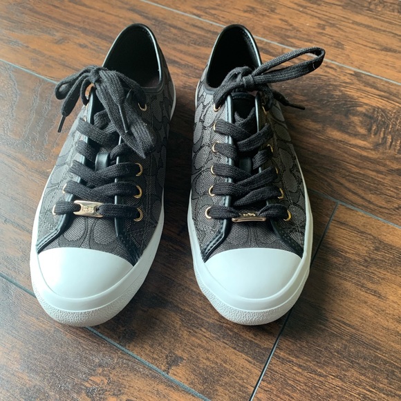 coach converse style shoes